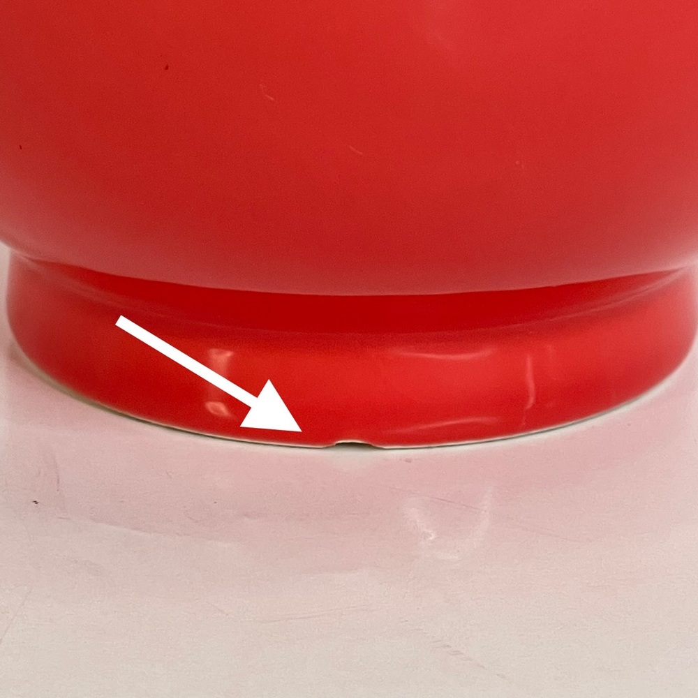 Crate&Barrel Cereal Soup Bowl Footed Ceramic Casual Colorful 5.5” Wide Orange - Picture 8 of 11